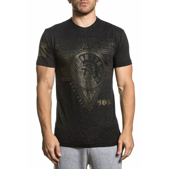 AMERICAN FIGHTER Men's T-Shirt S/S SIENA HEIGHTS T - Picture 1 of 9